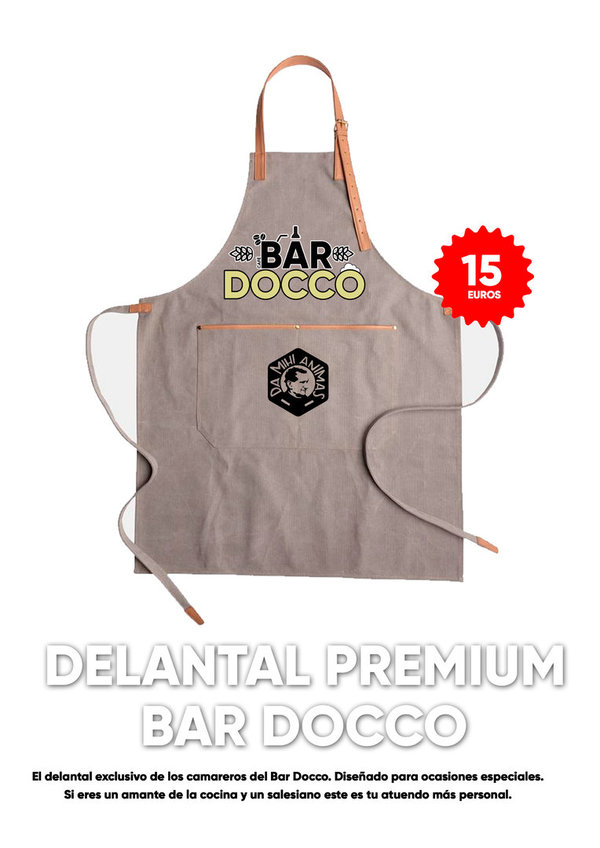Delantal Premium Bar Docco